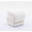 50cm Wide Velvet S-Shaped Solid Colour Footstool Ottoman-494982961