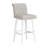 Dorreen Wood And Upholstered Tufted Adjustable Height Swivel Stool-49172511-49172509