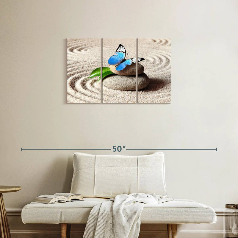 Peaceful Butterfly, 20" H x 33" W