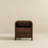 Solid Wood Nightstand With Two Drawers
