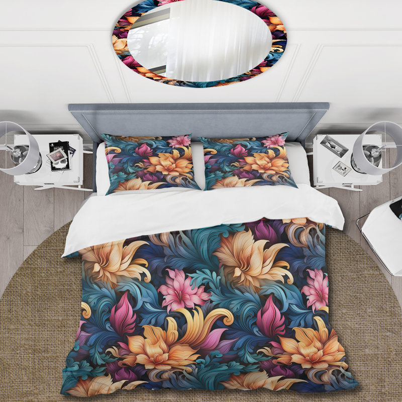 Literie Mystic Reverie, Housse de couette simple + 1 taie décorative stan