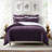 Cascade Velvet Solid Colour Coverlet Set / Bedspread Set - 8 Piece-98194622-98194617