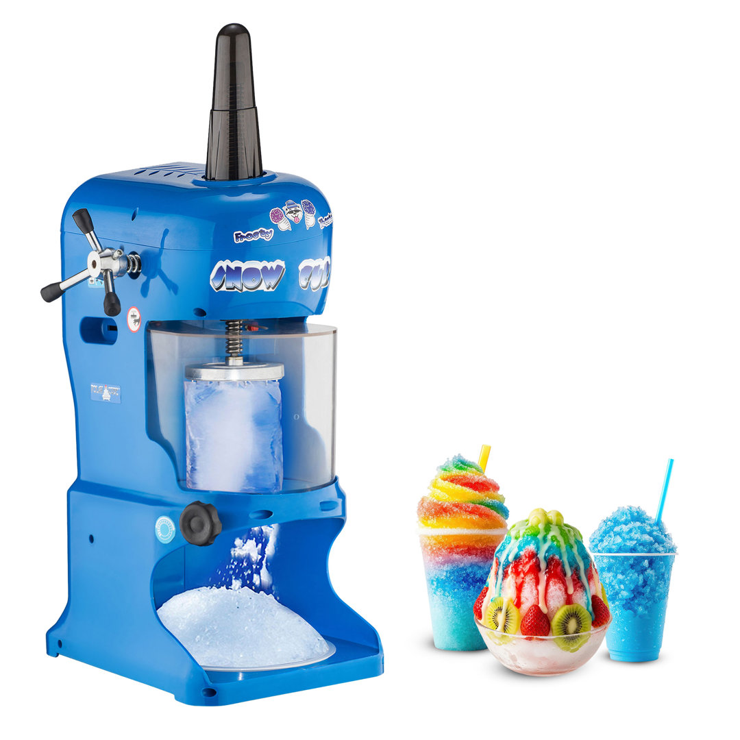 Electric Shaved Ice Machine and Snow Cone Maker with Adjustable Blades for Parties and Events Great Northern Popcorn