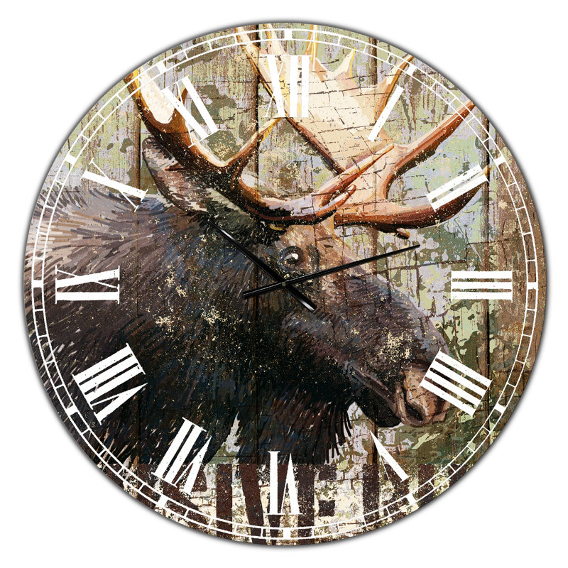 Horloge murale traditionnelle Open Season, Moyen