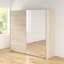 Addington 2 Door Manufactured Wood Wardrobe-228483624-228483625