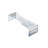 Plastic Overlay for 4" Hook For Paper Labels (Hooks not included), 50-Pack