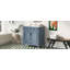  Bathroom Vanity with Ceramic Sink, Solid Wood Cabinet, Soft Closing Doors, Retro Style
