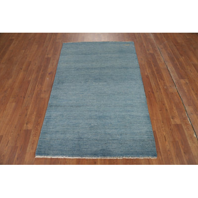 Tapis bleu Gabbeh 3 x 5