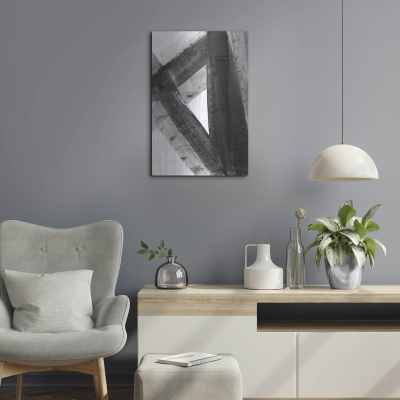 Luxe Metal Art 'Under The Bridge 4 Dark' by Albena Hristova Metal Wall Art, 24" H x 16" W
