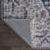 Sarok Boho Medallion Machine-Washable Navy/Light Gray Rug