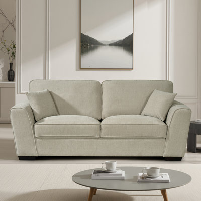 Alidiya 3 Seater Fabric Sofa 