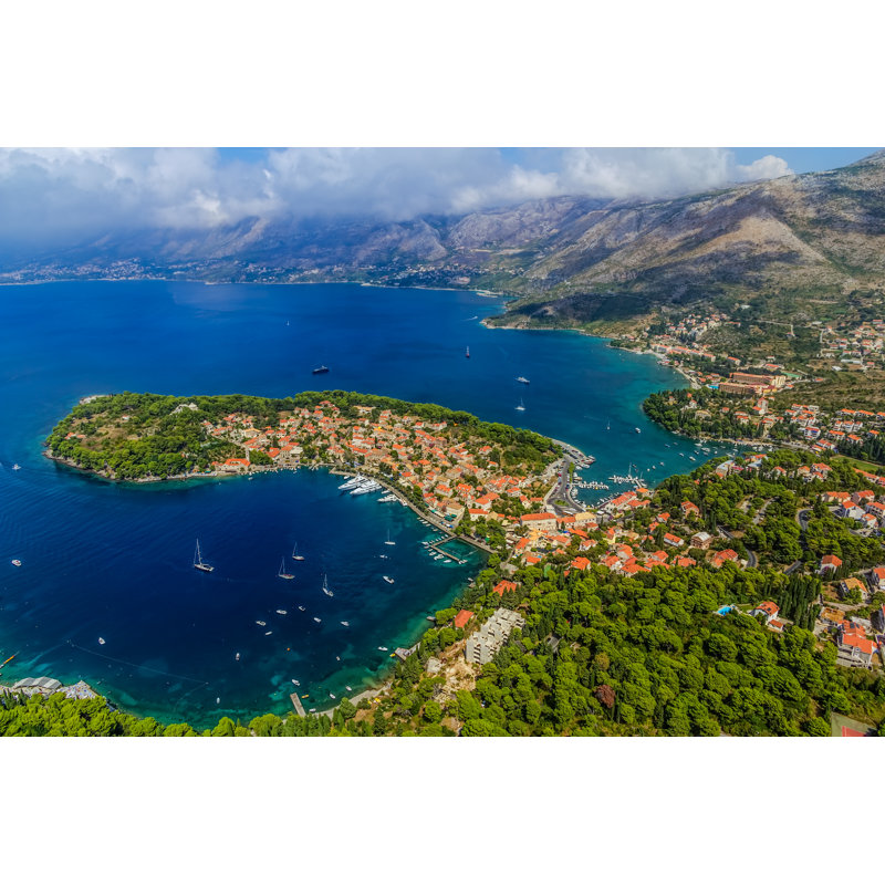 Burchett Cavtat, Croatia - Wrapped Canvas Print, 30cm H x 46cm W x 3.8cm D