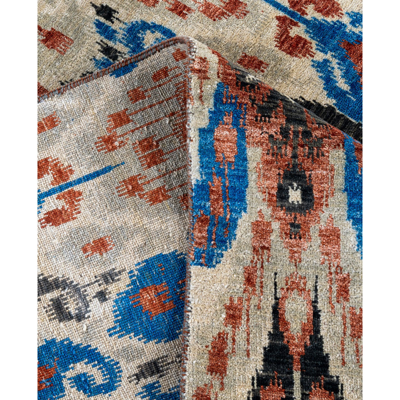 Overdyed One-of-a-Kind 8' 0" X 10' 2" Hand Knotted Area Rug