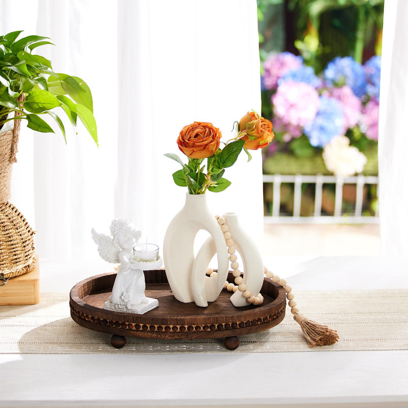 Cajuste Wood Tray, Distressed