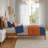Amandah Low Profile Solid Wood Panel Bed-1063239675-1063239674