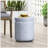 Outdoor Concrete End Table