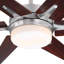 60" Smart Ceiling Fan with Dimmable LED Light-69996640