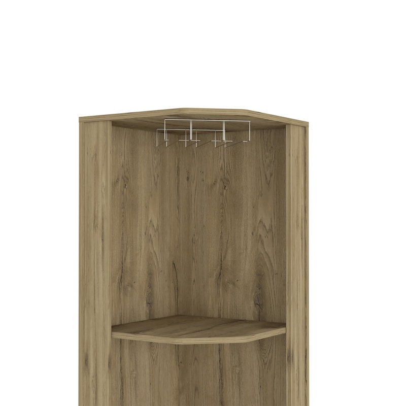 Bar avec rangement pour le vin Coffeen