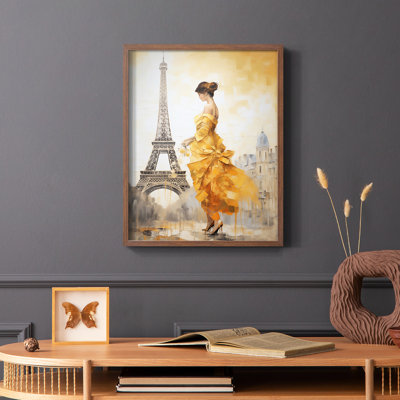 WOMEN Series DXXIX  -Premium Framed Print -Ready to Hang - No Nails Required