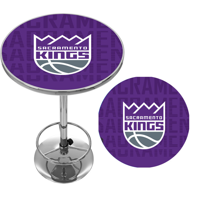 Table de bar avec repose-pieds NBA City, Kings de Sacramento