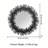 Sunburst Black Wall Mirror
