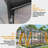 6X14 FT Polycarbonate Walk-In Greenhouse, UV Protection-128769451