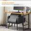 Abdirizak Faux Leather Accent Chair-1832347837