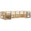 304cm Wide Patio Sectional Set