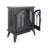 3D Flame Electric Infrared Quartz Fireplace Stove with Remote Control, Portable and Easy to Operate for Cozy Home Heating