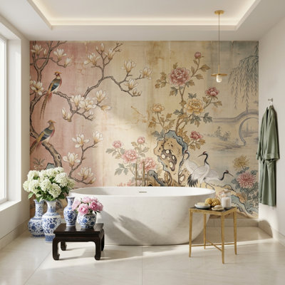 Papier peint chinois paysage chinois