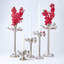 Bougeoir de table en acier inoxydable