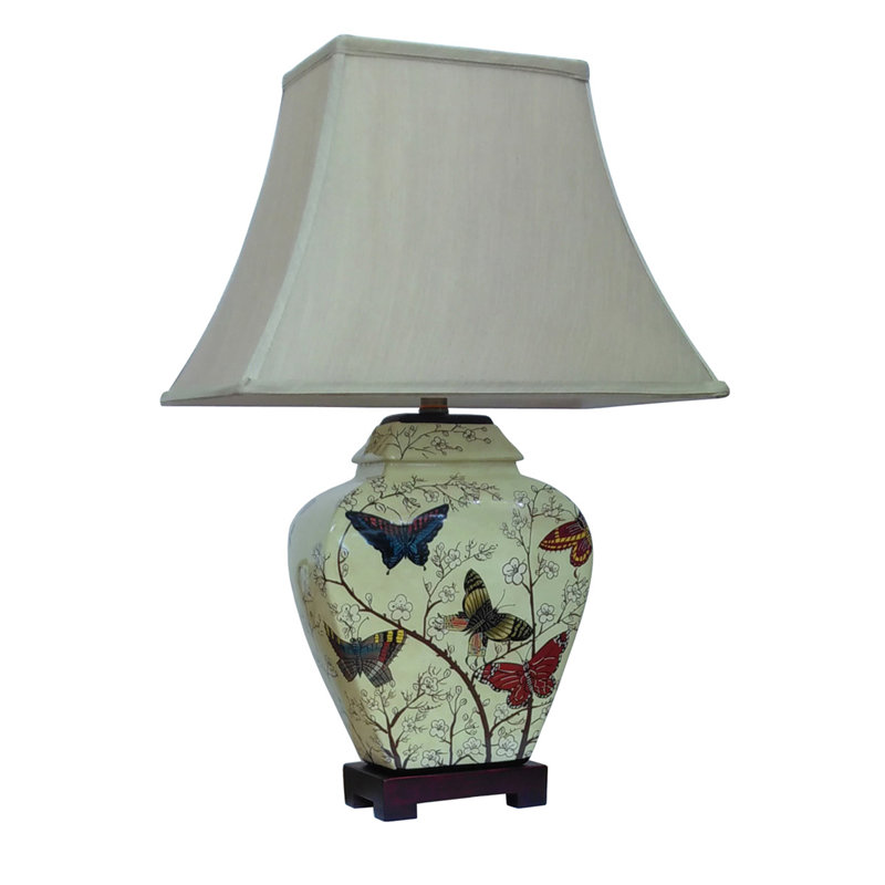 Deperte 40cm Grey Table Lamp