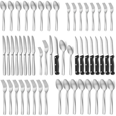 Latitude Run® Ocia Stainless Steel Flatware Set - Service for 4