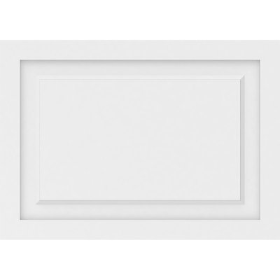 Panneau mural Harrison 3D en blanc