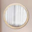 Huldar Glass Flat Wall Mirror