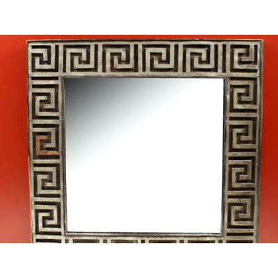 Wood Flat Wall Mirror
