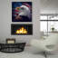 «American Bald Eagle» par Collin Bogle, art mural en verre acrylique-645677130