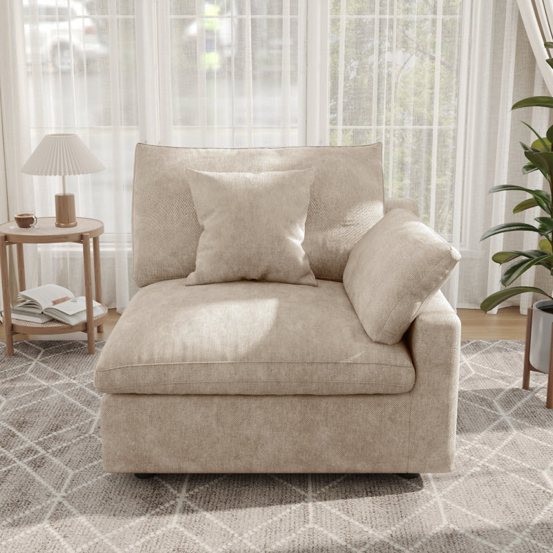 Blend Slipper Left-Arm Chair