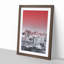 Cross in the Mountains in Abstract - Picture Frame Graphic Art Print-55682865-55682871