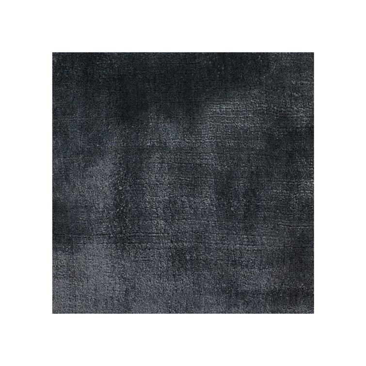 Gloria Wool Abstract Area Rug in Dark Gray