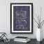 Record Player Patent Dark - Picture Frame Graphic Art-62823528-62823529