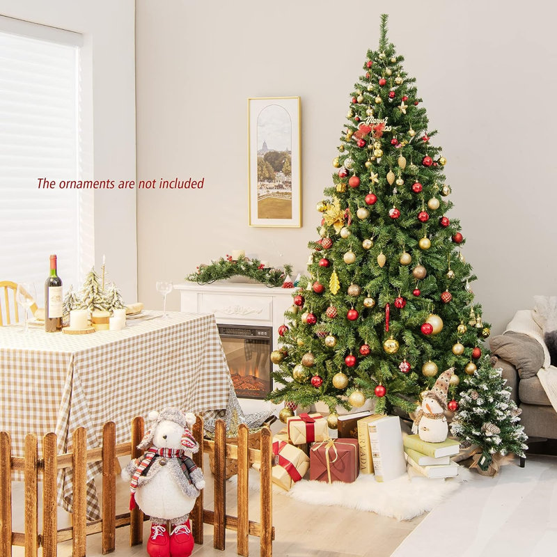 Arbre de Noël artificiel pin facile à installer 90 pi