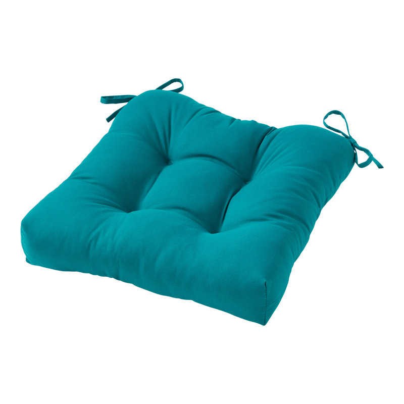 Coussin de chaise de salle à manger d'extérieur Shipton, 1, Paon
