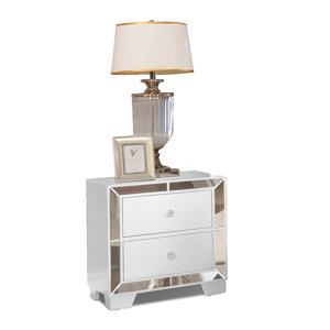 Fazeley Solid + Manufactured Wood Nightstand