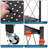 5-Tier Foldable Storage Shelf – Black