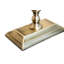 Bratton 45Cm Twist Rectangle Antique Brass Table Lamp