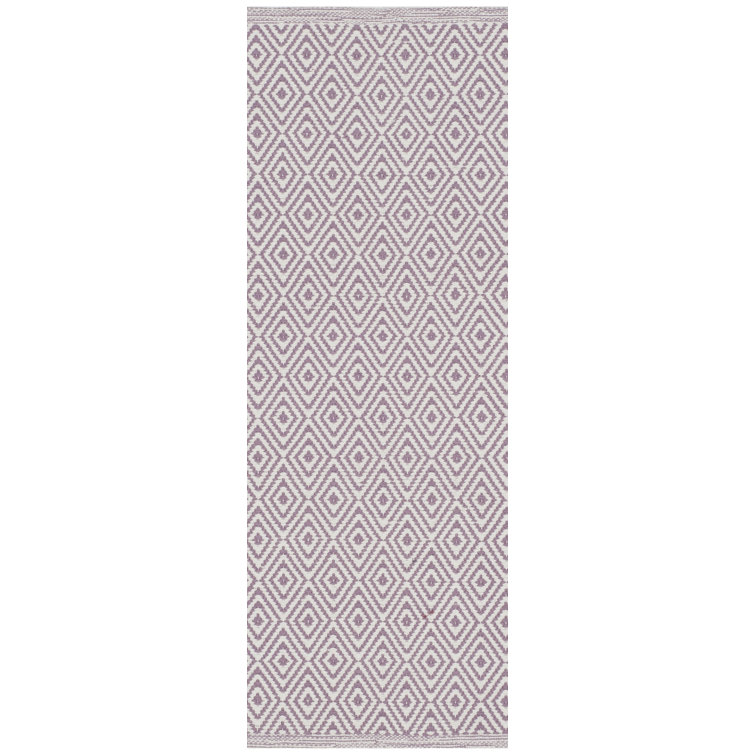 Akihiro Hand Woven Cotton Geometric Rug