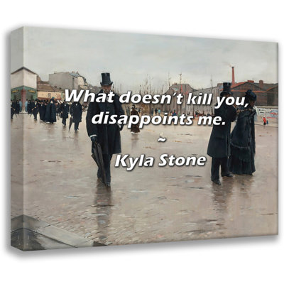 Citation de Kyla Stone: Ce qui ne vous tue pas, me déçoit.