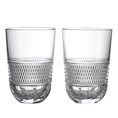 Waterford Mastercraft Copper Coast Water 15Oz, Set Of 2