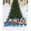 Holiday Santa Express Yard Lawn Art